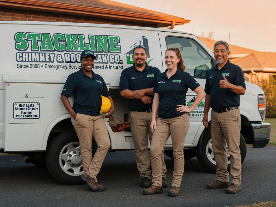 Chimney flashing repair company in Shreve, OH